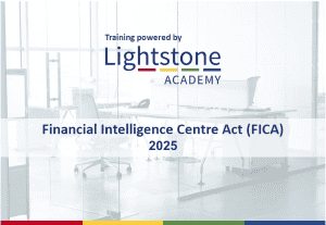 Financial Intelligence Centre Act (FICA) FSCA 2025